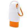 Sonnencreme stehend in orange
