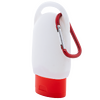 Sonnencreme stehend in rot
