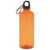 Sportflasche aus RPET mit Aluminiumkarabiner, 600 ml
