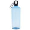 Sportflasche aus RPET mit Aluminiumkarabiner, 600 ml