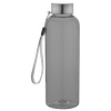 Sportflasche aus RPET mit Edelstahldeckel und Trageschlaufe, 500 ml