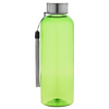 Sportflasche aus RPET mit Edelstahldeckel und Trageschlaufe, 500 ml